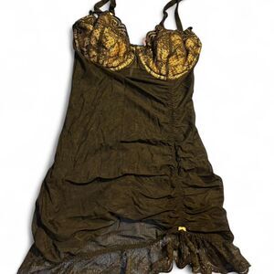 Victoria Secret Vintage 2000’s Black Lace Dress